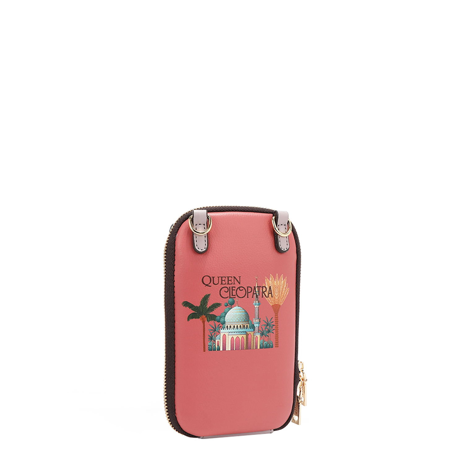 Foto 4 pulgar | Bolsa Crossbody De Nicole Lee Estampado Queen Cleopatra