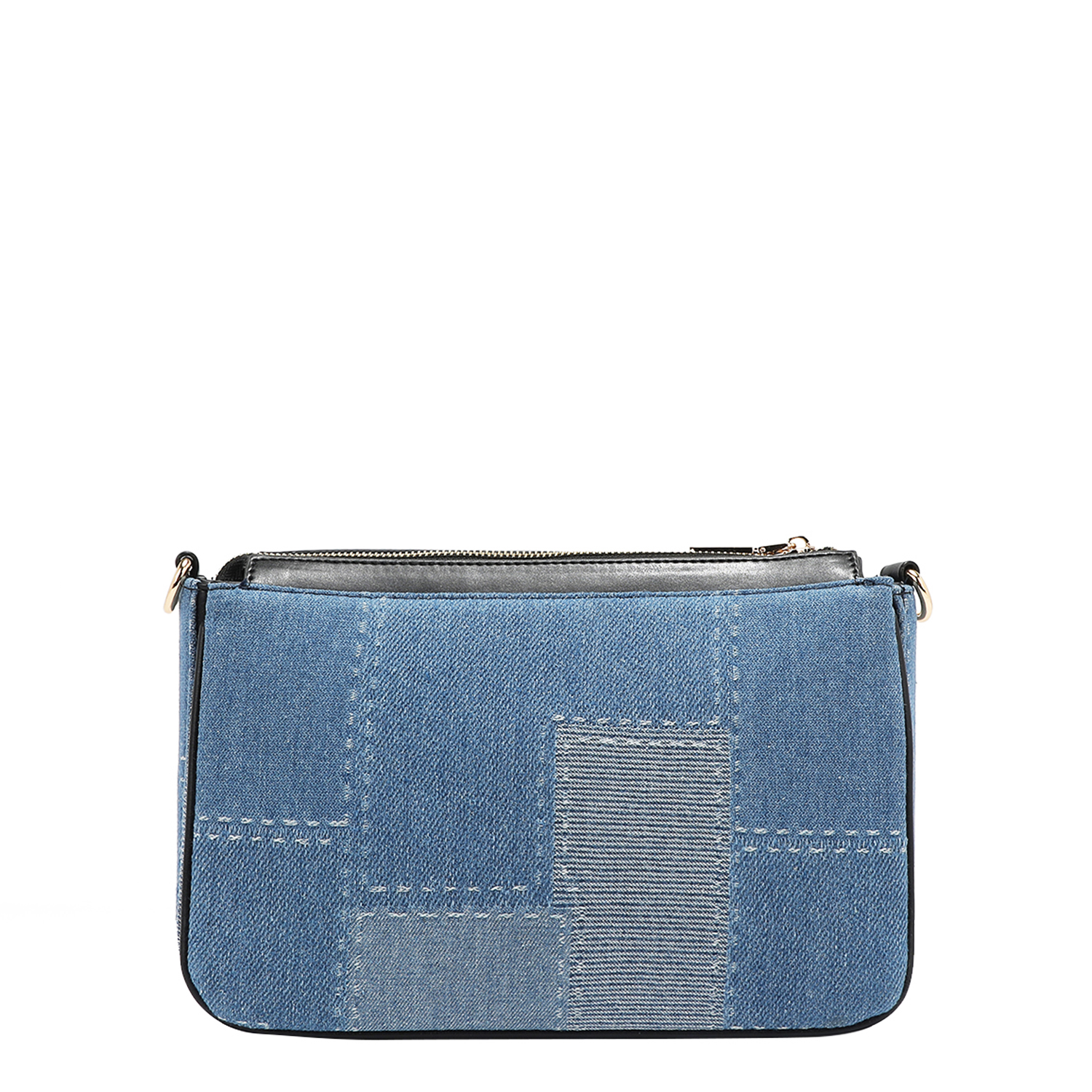 Foto 7 | Bolsa Cruzada De Mezclilla Nicole Lee Bosque De Amor