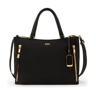 Foto 1 | Bolso Tumi Voyageur Valetta Para Mujer Negro Con Detalles Dorados - Venta Internacional.