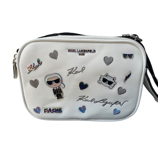 Foto 1 | Bolsa Crossbody Karl Lagerfeld Paris White