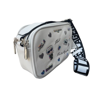 Foto 2 | Bolsa Crossbody Karl Lagerfeld Paris White