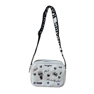 Foto 4 | Bolsa Crossbody Karl Lagerfeld Paris White