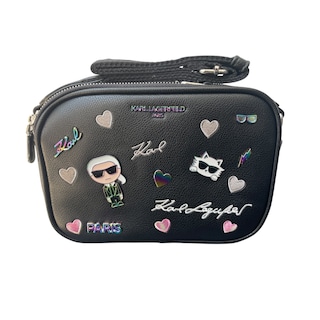Foto 1 | Bolsa Crossbody Karl Lagerfeld Paris Black
