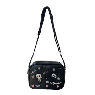Foto 4 | Bolsa Crossbody Karl Lagerfeld Paris Black
