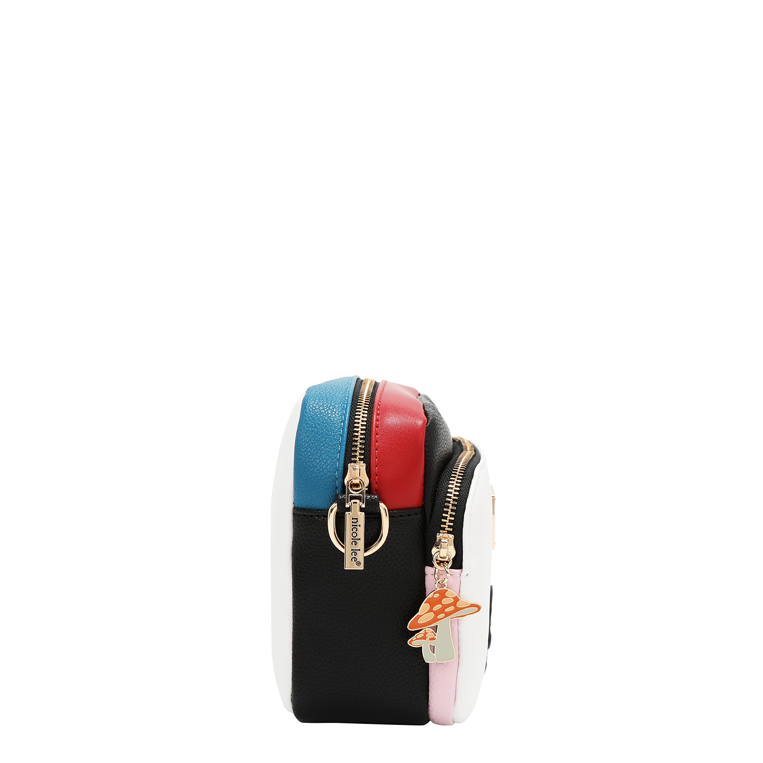 Foto 5 | Bolsa Cruzada Estampada Smurfs By Nicole Lee