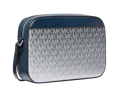 Foto 3 | Bolsa Michael Kors Jet Set Large Ombré Signature Logo Crossbody 35r5sttc9v Color Azul