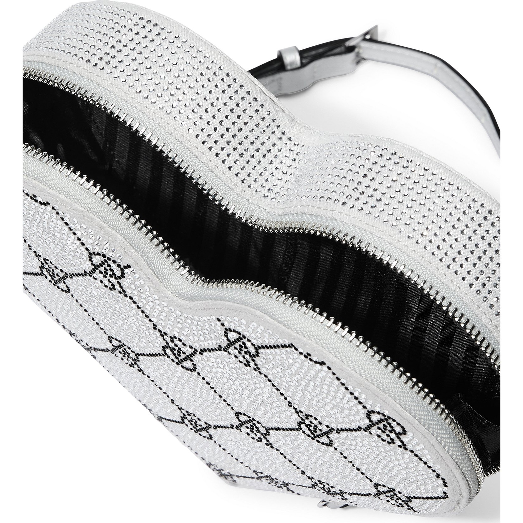 Foto 4 pulgar | Bolsa Crossbody Victoria's Secrets Corazón Con Brillos Vs