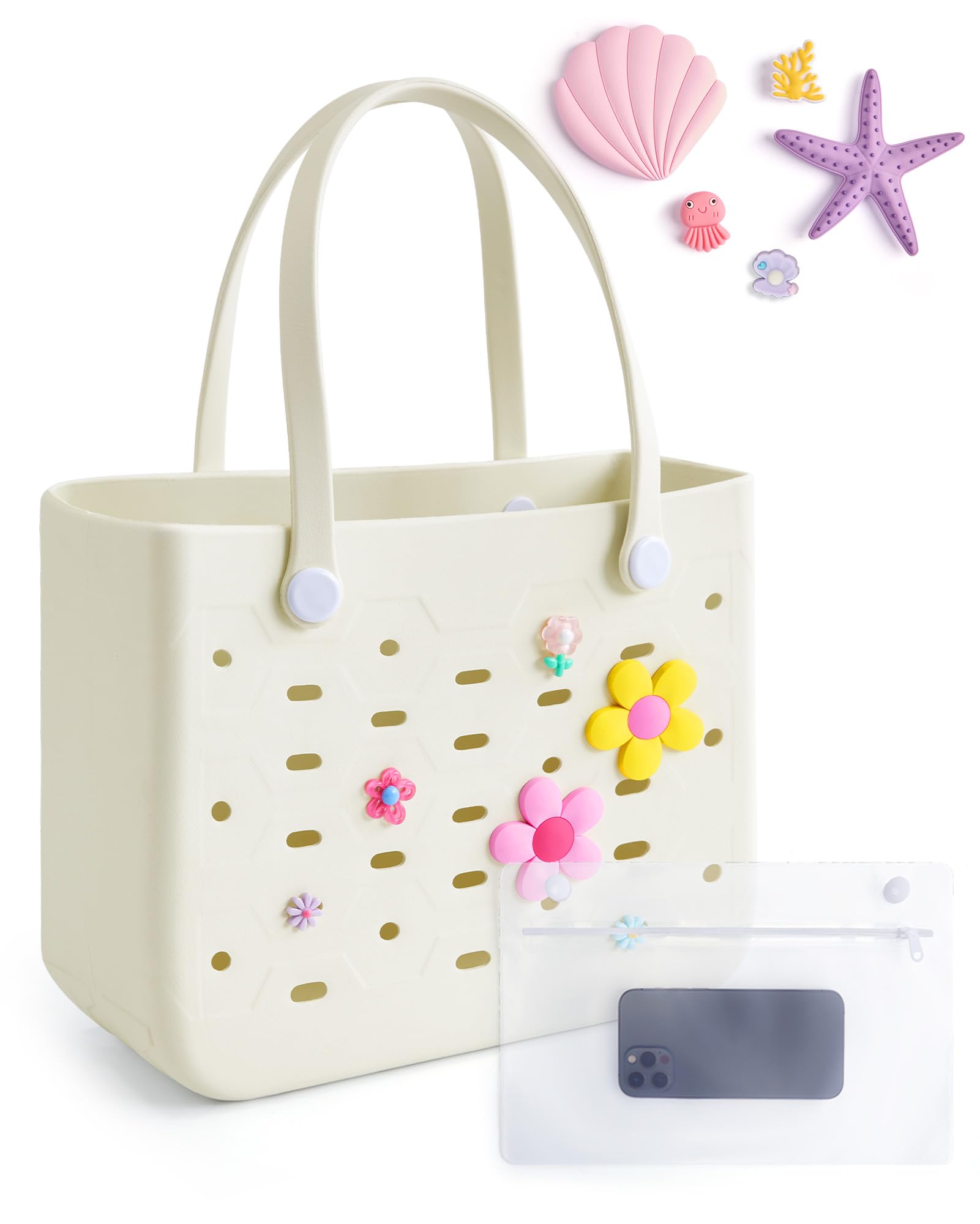 Foto 2 pulgar | Bolsa De Playa Bagsmart De Goma Resistente Al Agua Para Mujer - Venta Internacional.