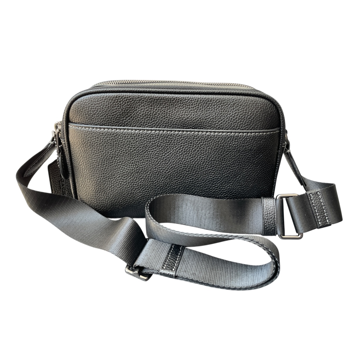 Foto 3 pulgar | Bolsa Crossbody Unisex Coach New York Charter Black