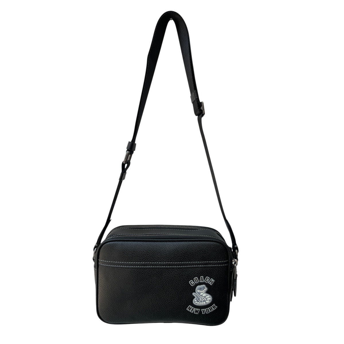 Foto 5 | Bolsa Crossbody Unisex Coach New York Charter Black