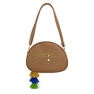 Foto 3 | Mariconera Para Dama Camel Yute Etnico Yute Miren Nueva Imagen