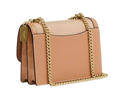 Foto 2 | Bolsa Coach Mini Klare Crossbody Bag Colorblock Signature Canvas Cak08 Color Beige