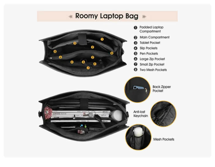 Foto 4 pulgar | Bolsas De Mujer Xtellar Bandolera Mujer Para Laptop de 15.6