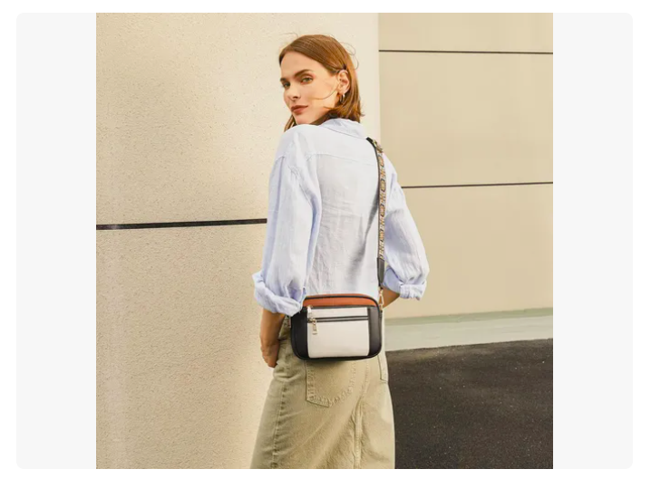 Foto 2 | Bolsa Dama Xtellar  Bolsos Bandolera Crossbody Mariconera Mujer Moda