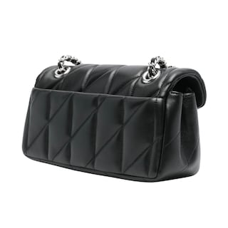 Foto 2 | Bolsa Crossbody Coach Tabby Color Negro Cierre De Broche A Presión