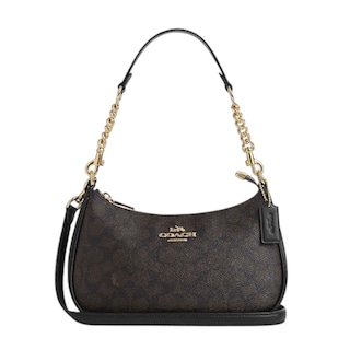 Foto 1 | Bolsa Crossbody Coach Teri Color Café Liso Canvas