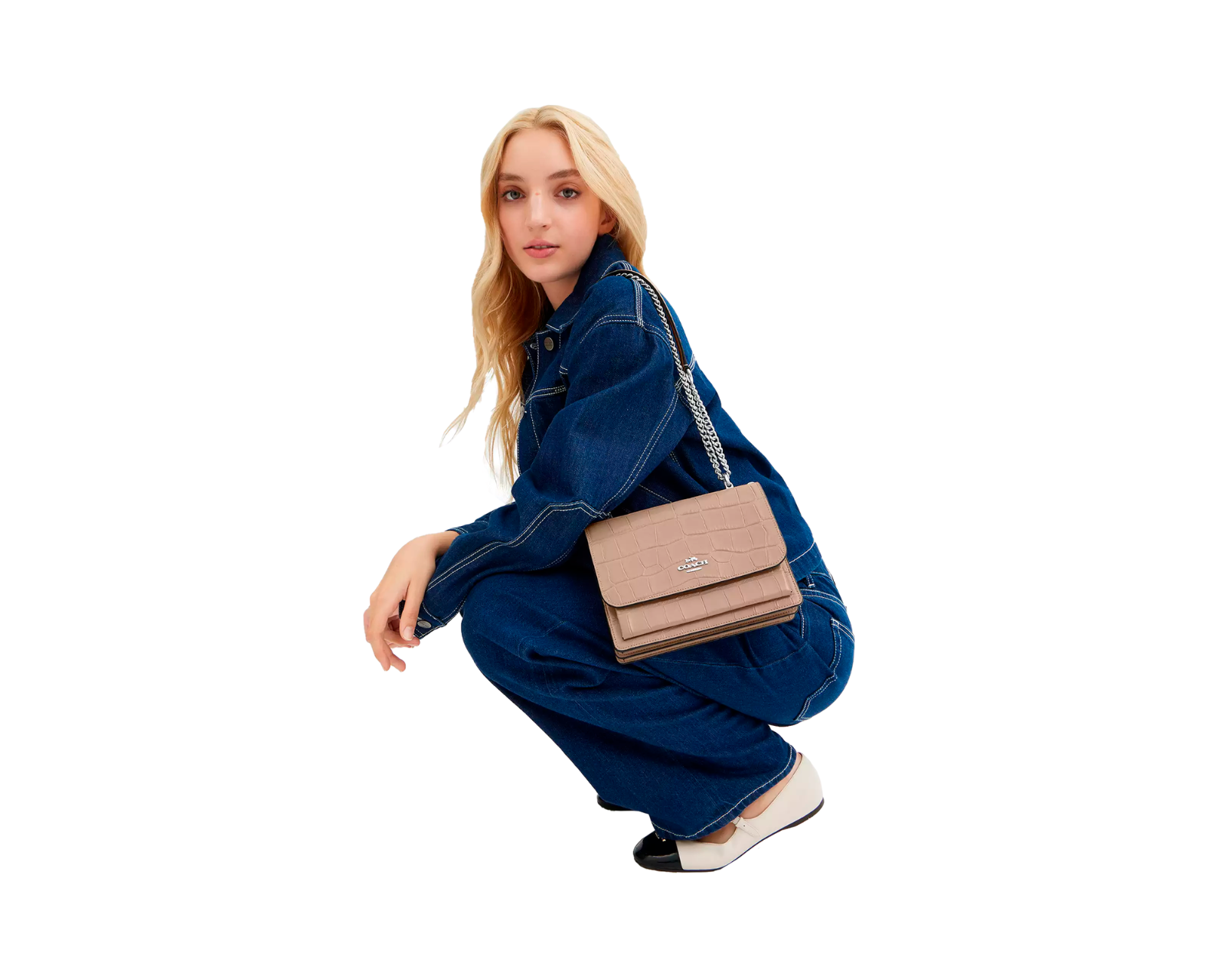 Foto 6 | Bolsa Coach Klare Crossbody Cc840 Color Beige