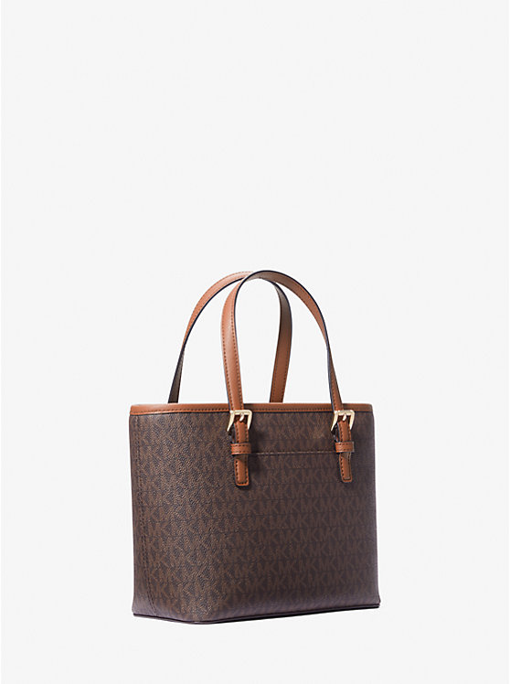 Foto 3 pulgar | Bolso De Mano Michael Kors Jet Set Travel Con Logotipo Extrapequeño  Marrón - Venta Internacional.