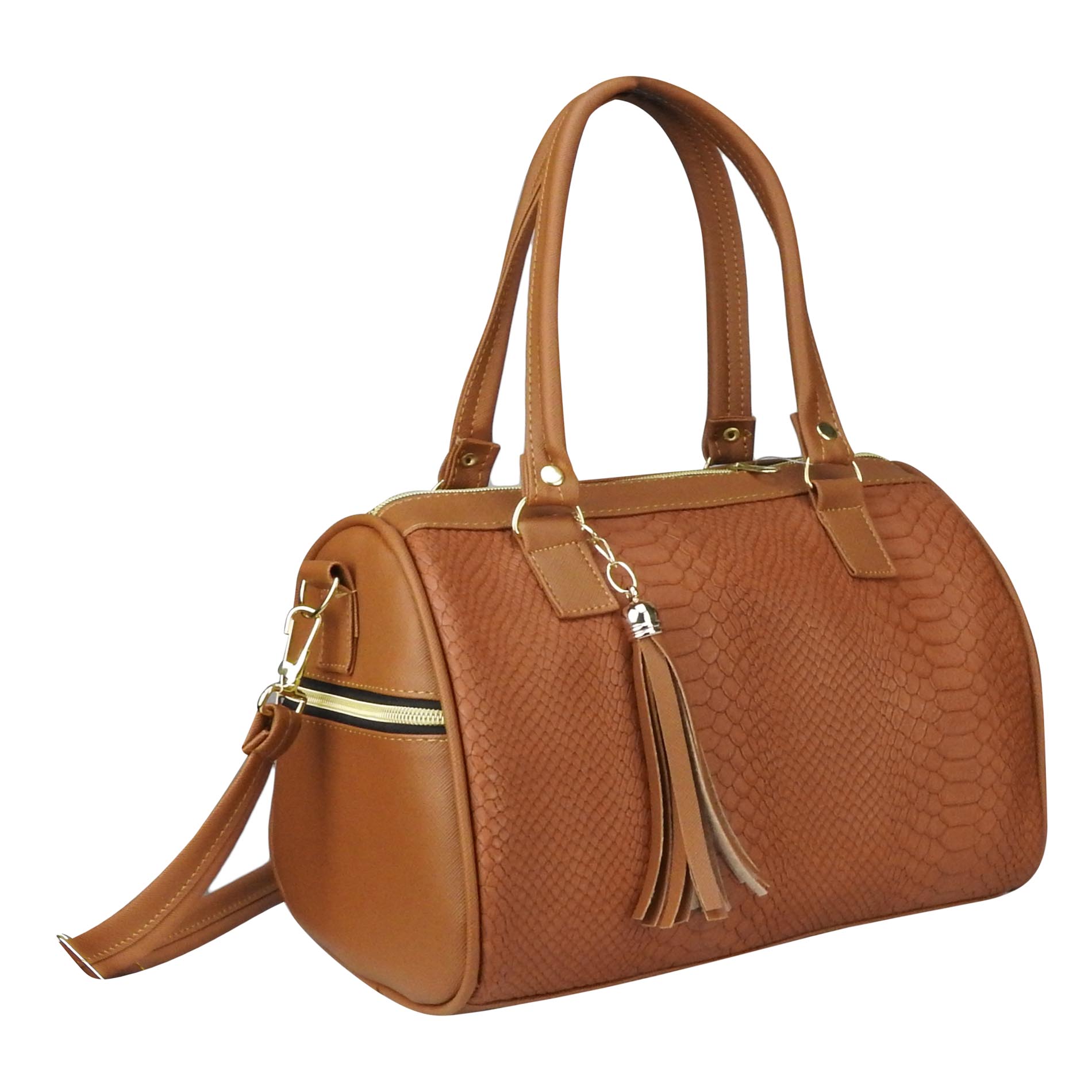 Foto 1 | Bolsa Nueva Imagen para Dama Camel Piton Sintético