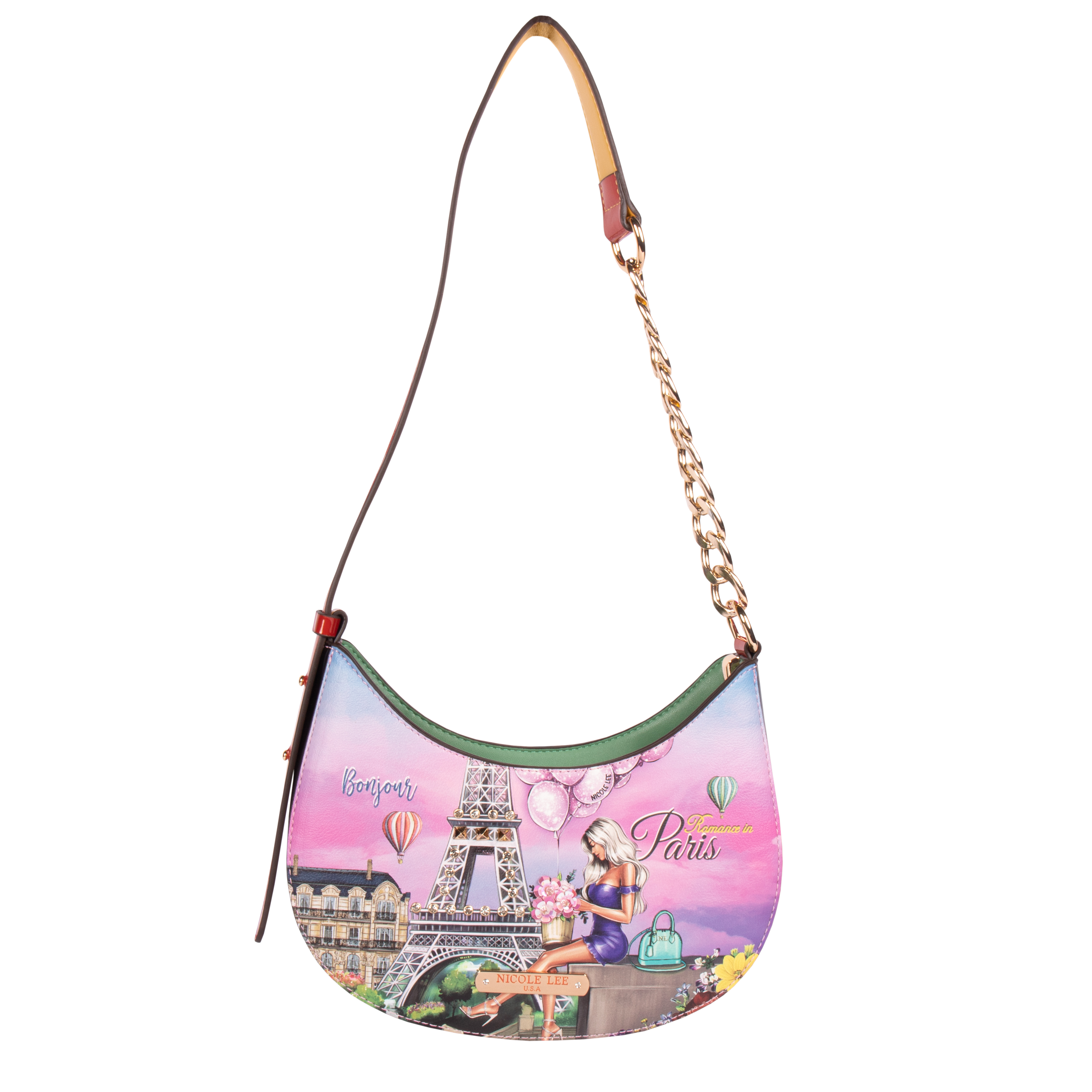 Bolsa Nicole Lee Chain Shoulder para Mujer