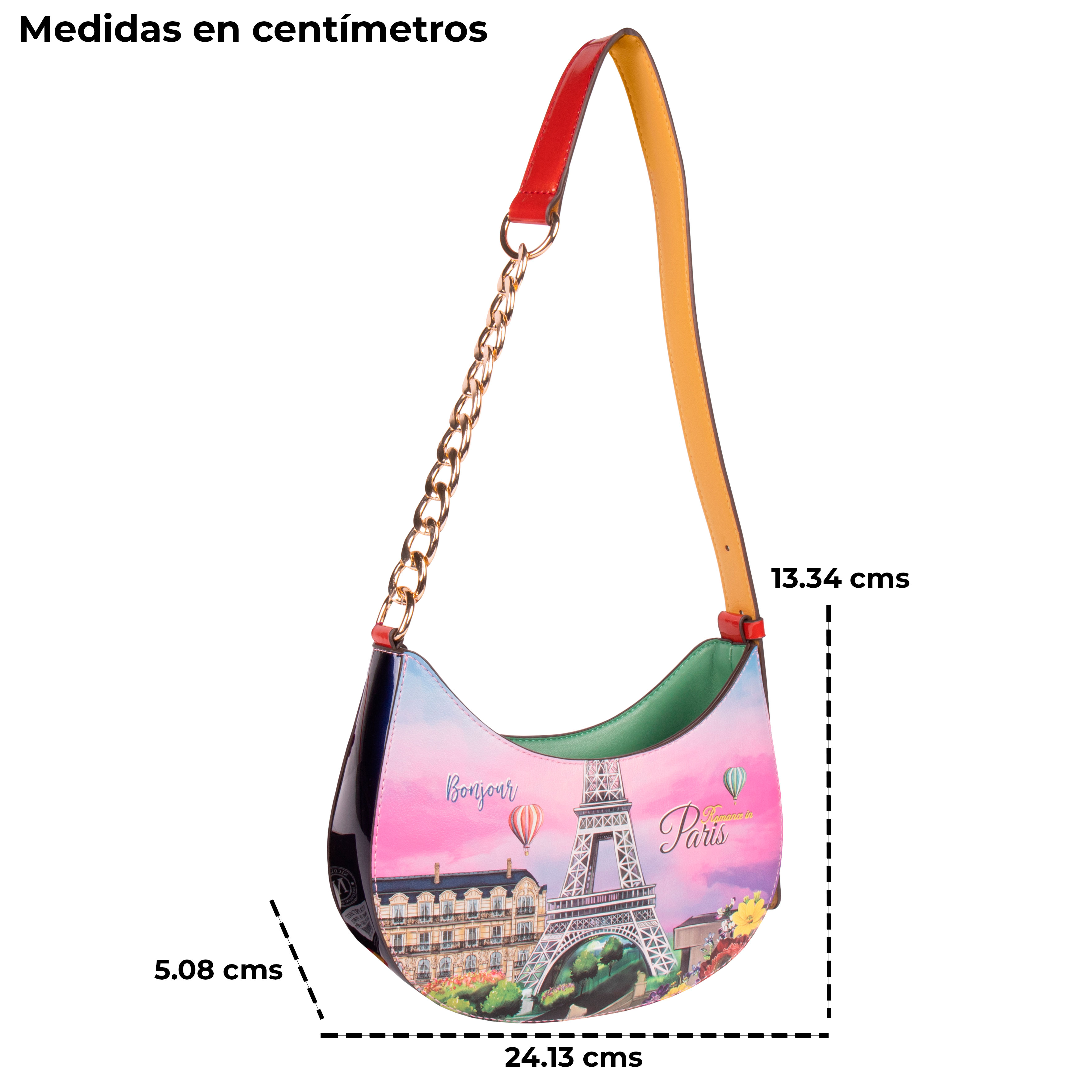 Foto 4 pulgar | Bolsa Nicole Lee Chain Shoulder para Mujer