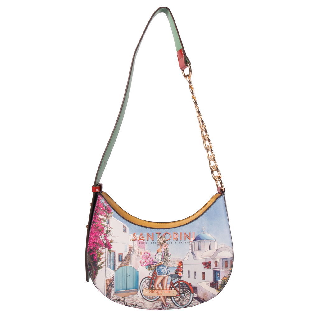 Bolsa Hobo Nicole Lee con Cadena Stairway To Heaven