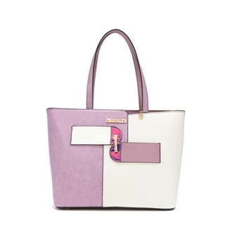 Foto 1 | Bolsa Tote Nicole Lee Gemini Multicolor con Cortes Asimétricos