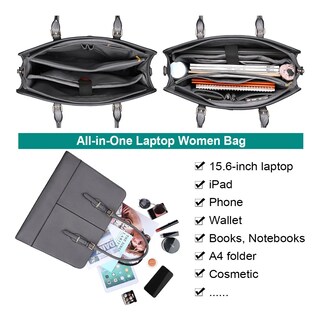 Foto 3 | Bolsa Elegante y Casual para Dama color Gris