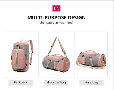 Foto 3 | Mochila Malubero 3 en 1 color Rosa