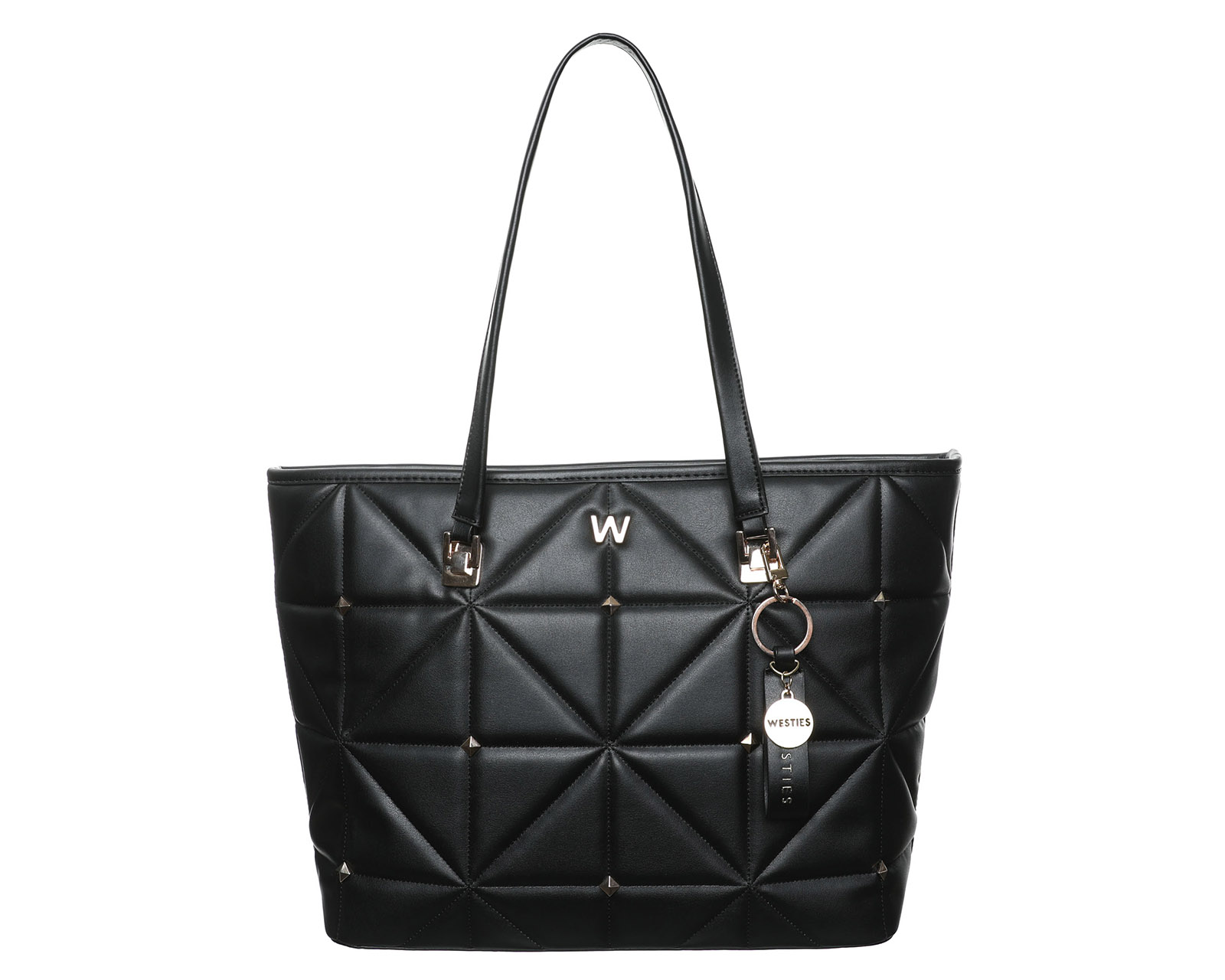 Foto 2 | Bolsa Tote Westies Hbkanien19we color Negro Sintético