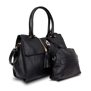 Foto 2 | Set Bolso Y Cosmetiquera Mccarthy Bol-02 Negro