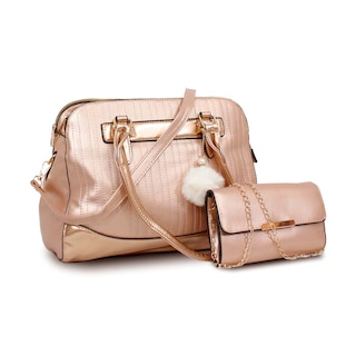 Foto 2 | Set Bolso Y Cartera Mccarthy Bol-04 Coral