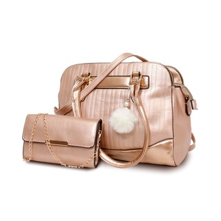 Foto 3 | Set Bolso Y Cartera Mccarthy Bol-04 Coral