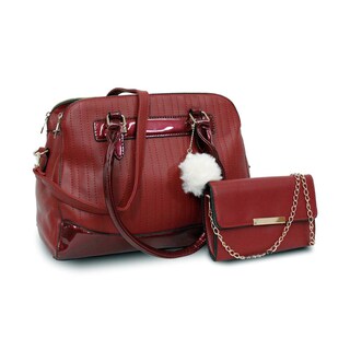 Foto 2 | Set Bolso Y Cartera Mccarthy Bol-04 Vino