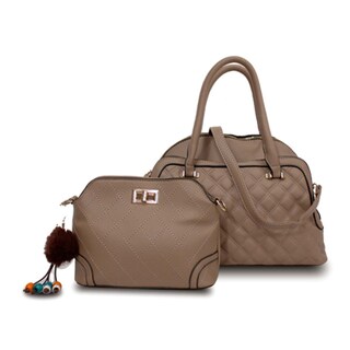 Foto 1 | Set Bolso Y Cosmetiquera Mccarthy Bol-03 Café