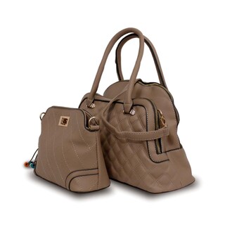 Foto 3 | Set Bolso Y Cosmetiquera Mccarthy Bol-03 Café