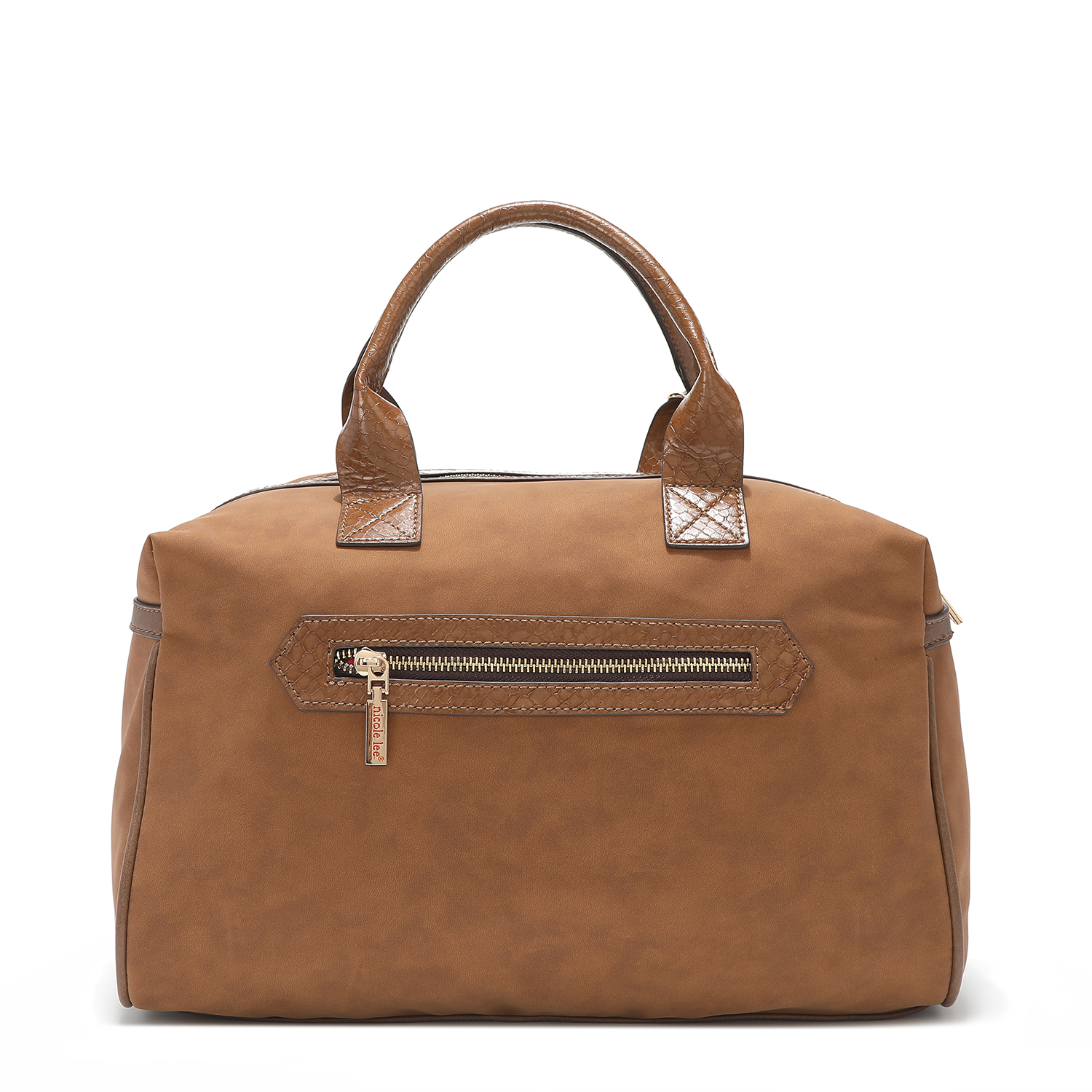 Foto 4 pulgar | Bolsa Nicole Lee Boston Josefina color Café