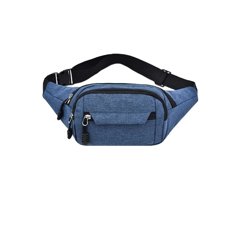 Cangurera Deportiva Malubero Premium color Azul