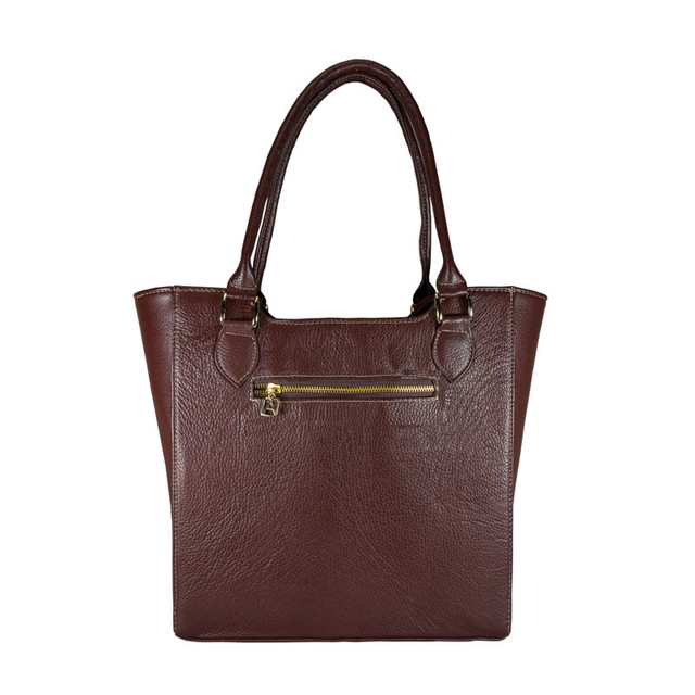 Foto 2 | Bolso Tote A Ángelozano Modelo Karmina De Piel Con Telar Artesanal Rombos Color Fiusha