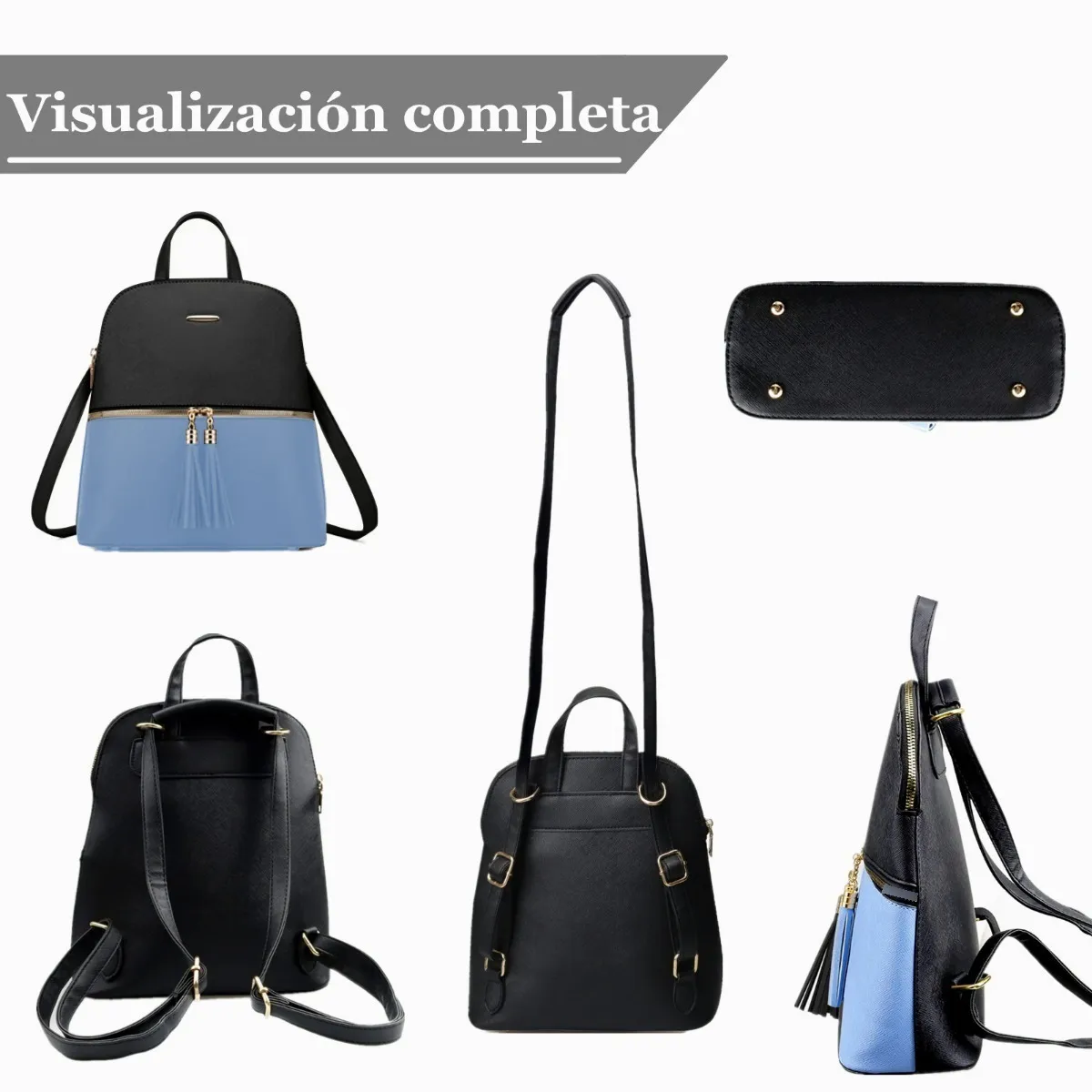 Foto 2 | Bolsa Malubero 4 Piezas para Mujer