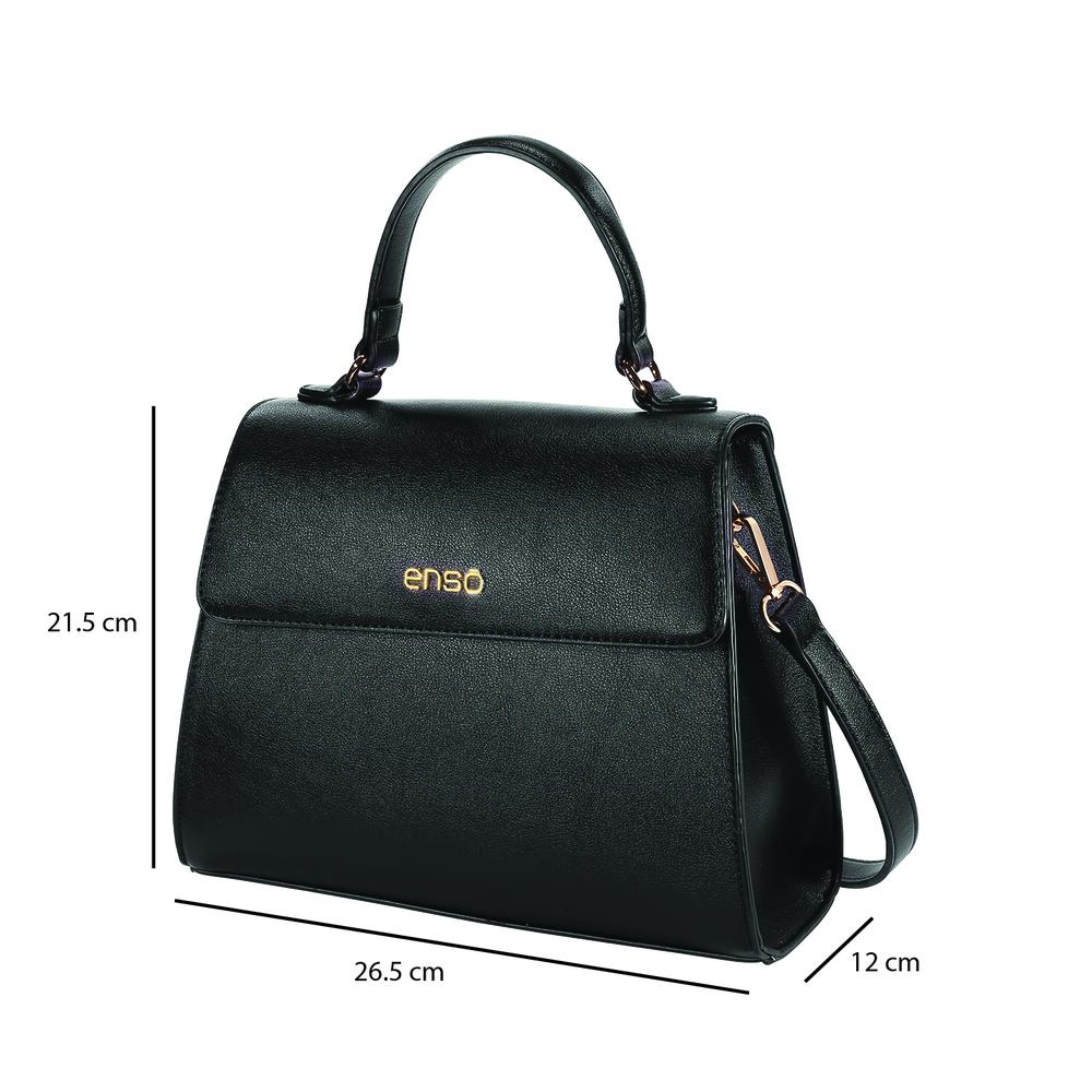 Foto 8 pulgar | Bolsa Enso Eb219hbb color Negro para Mujer