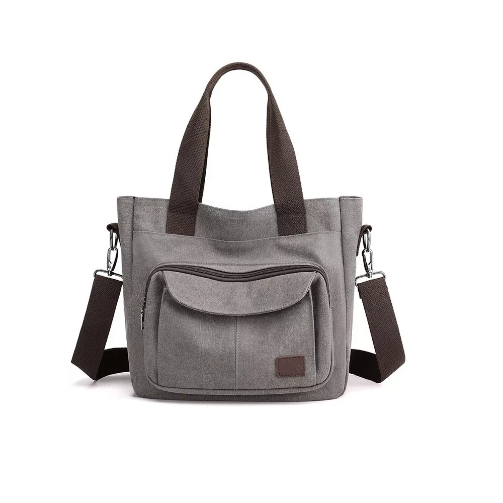 Foto 1 | Bolsa Moderna de Gran Capacidad Y Urbana De Lona para Mujer