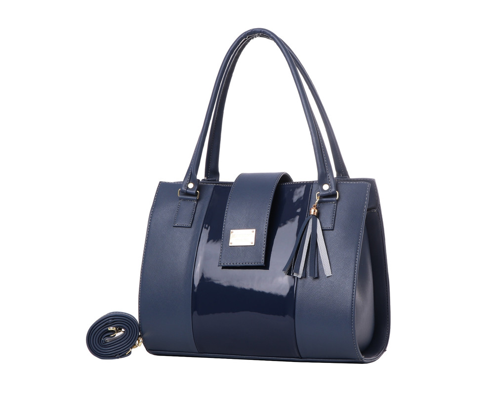 Bolsa Tote Original Fana Lupita color Azul F-2881
