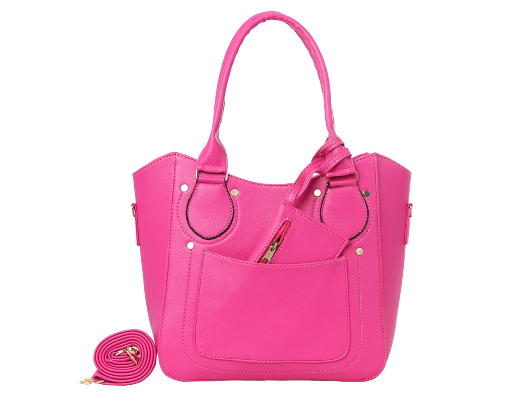 Foto 2 pulgar | Bolsa Tote Casual Fana Anika color Púrpura F-2876