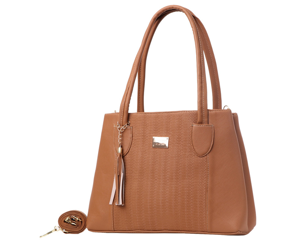 Bolsa Tote Casual Fana Paulina color Naranja F-2948