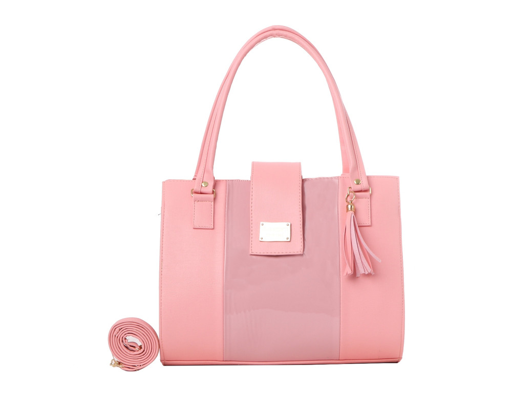 Bolsa Tote de Moda Fana Lupita color Rosa F-2879