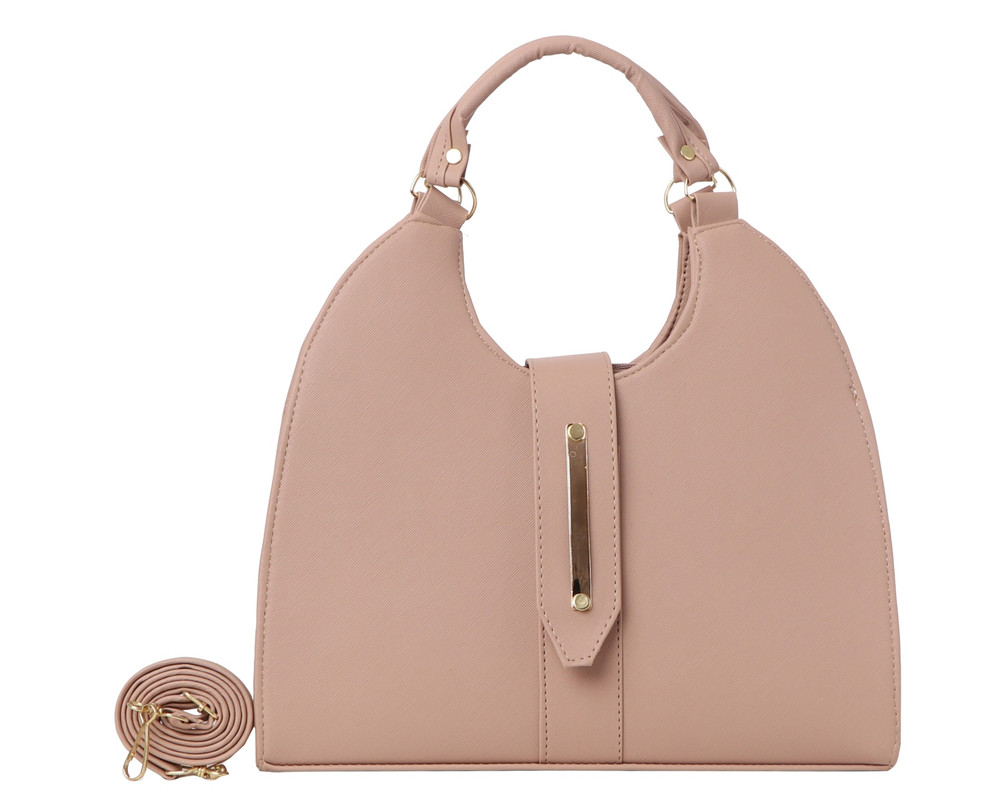 Bolsa Tote Especial Fana Inari color Rosa Nude F-2862