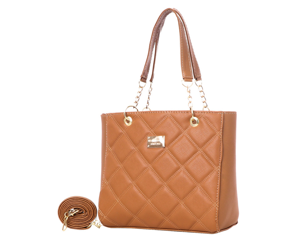 Bolsa Tote De Moda Fana Biel color Naranja F-2897