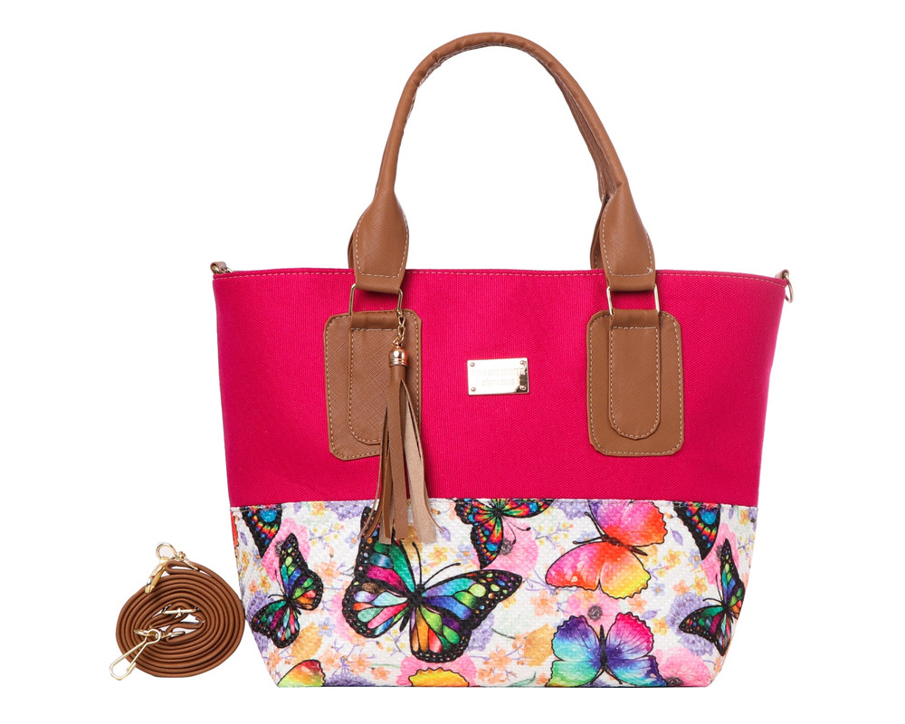Bolsa Yute Artesanal Fana 3046 color Rosa