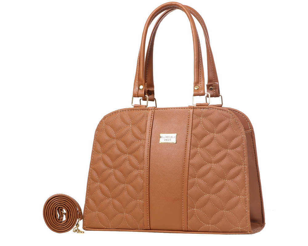 Bolsa Tote Especial Fana Eliza  Marron F-2928